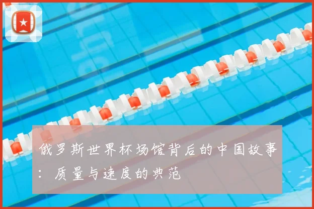 俄罗斯世界杯场馆背后的中国故事：质量与速度的典范